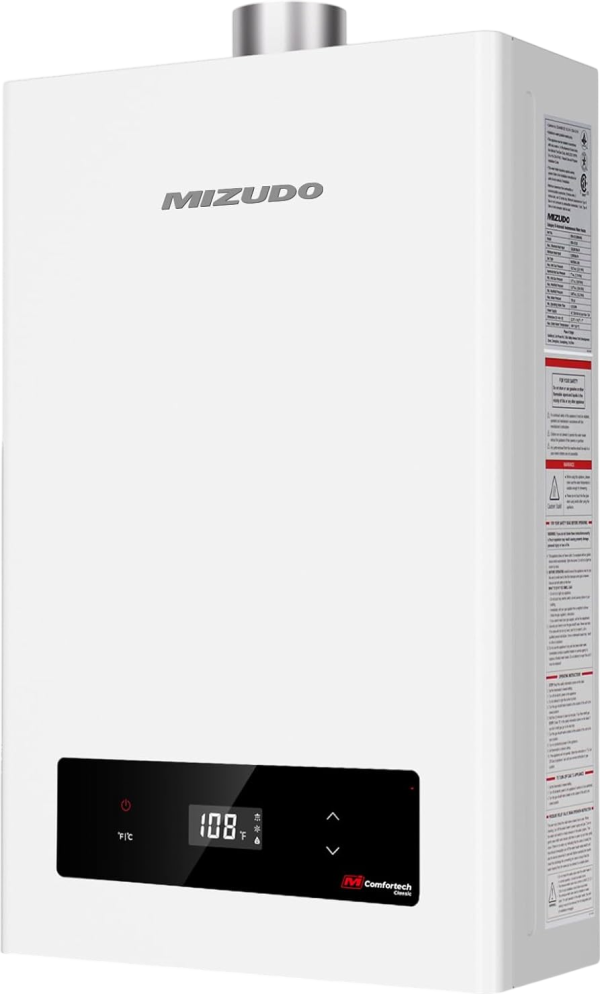 Mizudo CS120 Tankless Water Heater Natural Gas 5.1 GPM 120,000 BTU New