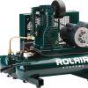 Rolair 6820K17D Air Compressor Wheelbarrow Electric Dual Voltage 9 gal. 2 HP Single Stage Pump Manufacturer RFB