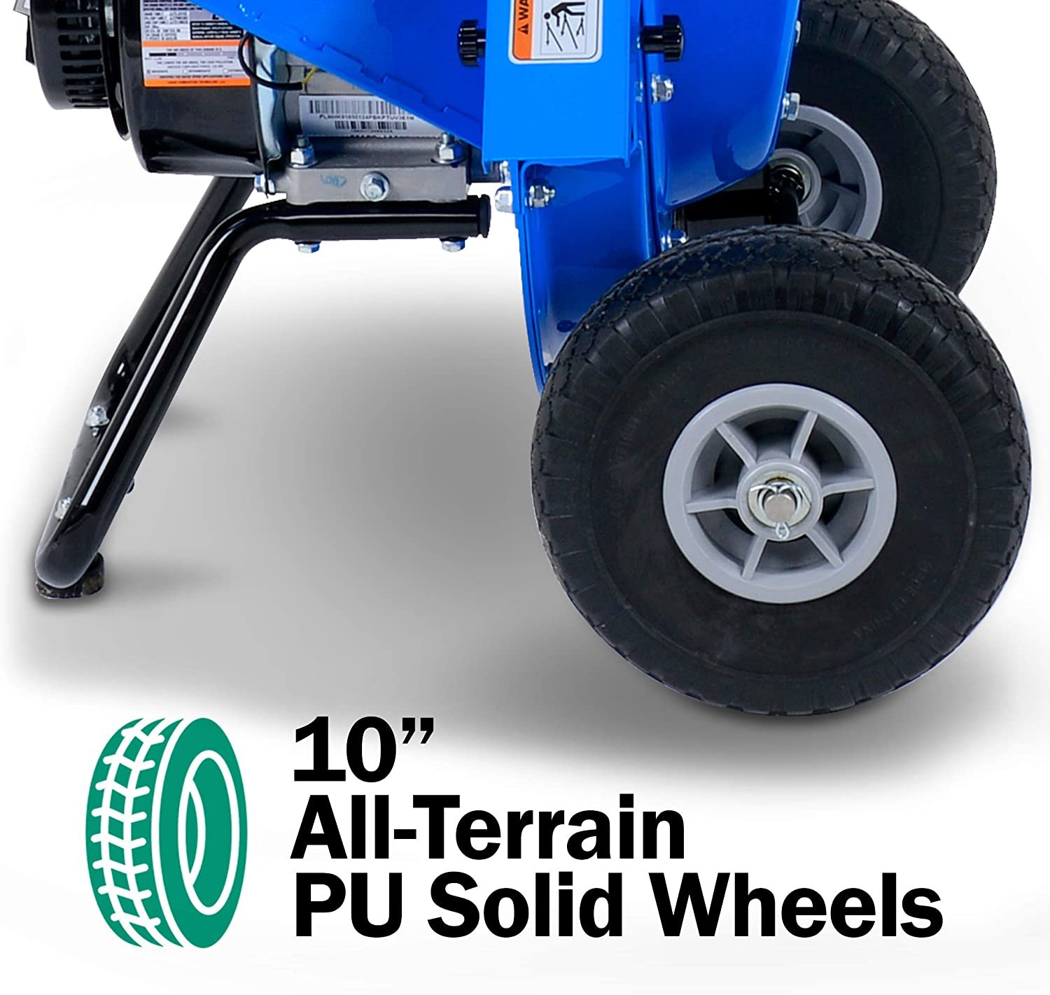 Landworks GUO009 7HP 3 in 1 Multi-Function 3" Inch Max Capacity Wood Chipper Shredder Mulcher New