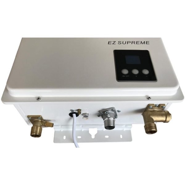 EZ Tankless EZSUPLPG Indoor Supreme on Demand 8.2 GPM 165000 BTU Liquid Propane Tankless Water Heater with Direct Vent Flue Pipe Kit New